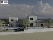 Drapanos Kreta, Drapanos Villenprojekt mit privatem Pool und Blick auf die weißen Berge Haus kaufen